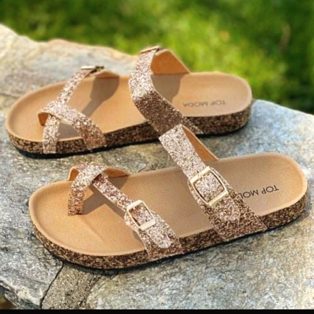 Rose Gold Sandals